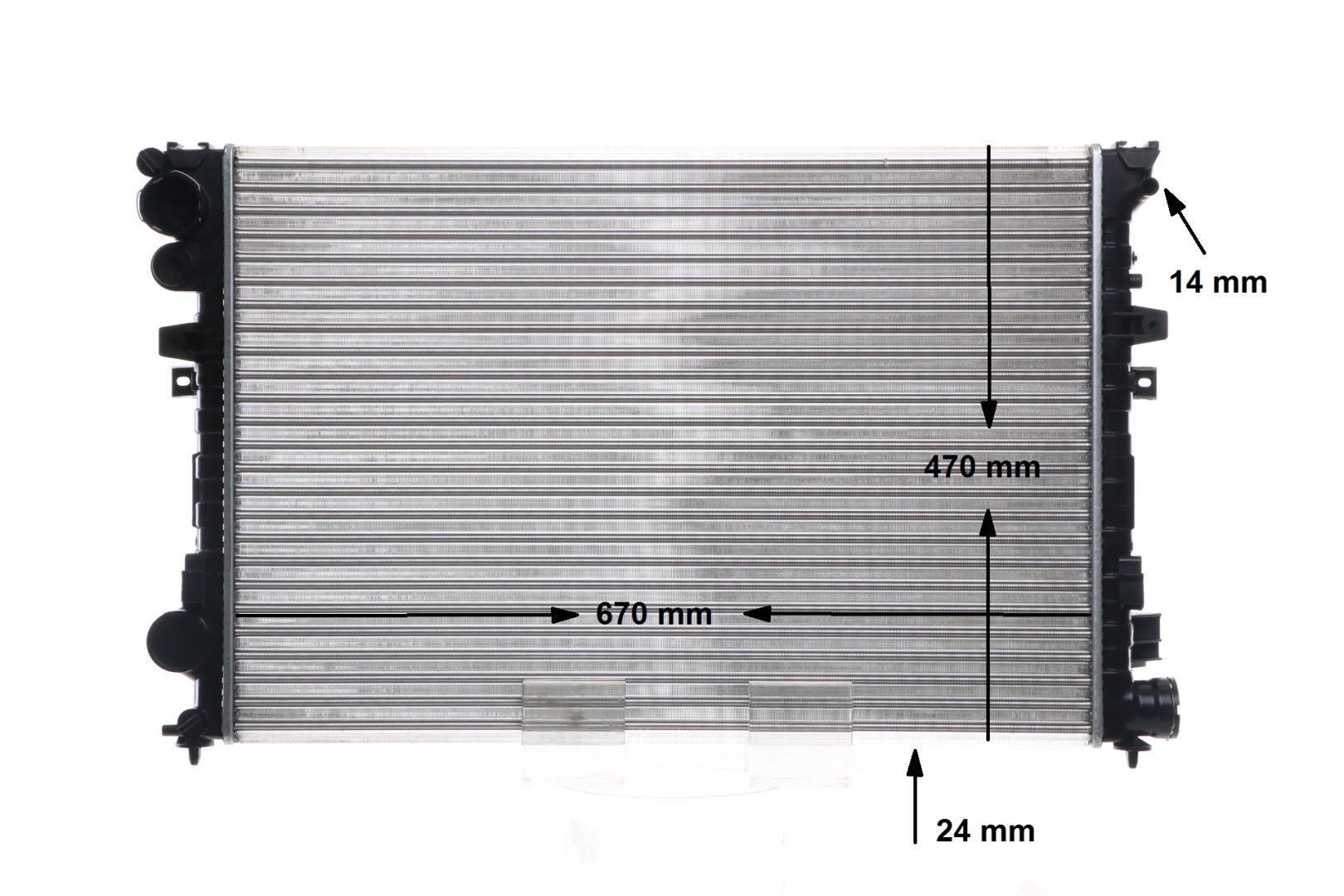 Achetez des Radiateur du moteur MAHLE ORIGINAL CR 587 001S à prix pour 99,86 €