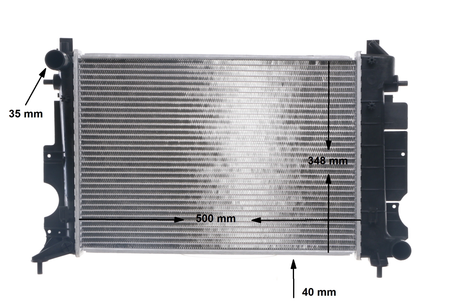 Kjøp Radiator, motorkjøling av MAHLE ORIGINAL CR 643 000S til den lave prisen 1573,39 NOK