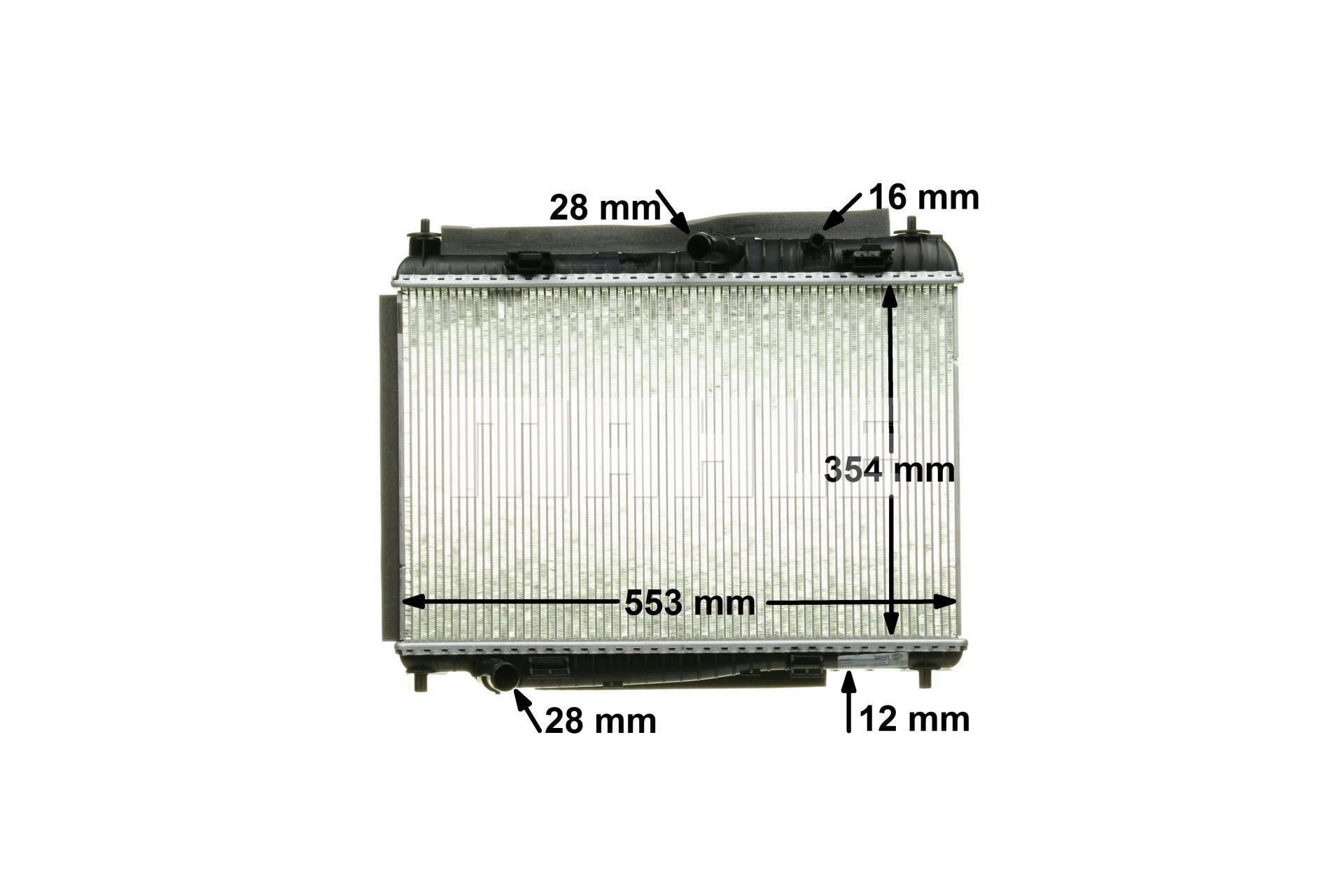 Compre Radiador de MAHLE ORIGINAL online para Fiesta Mk5 Sedan (JAS, JBS) a preços moderados