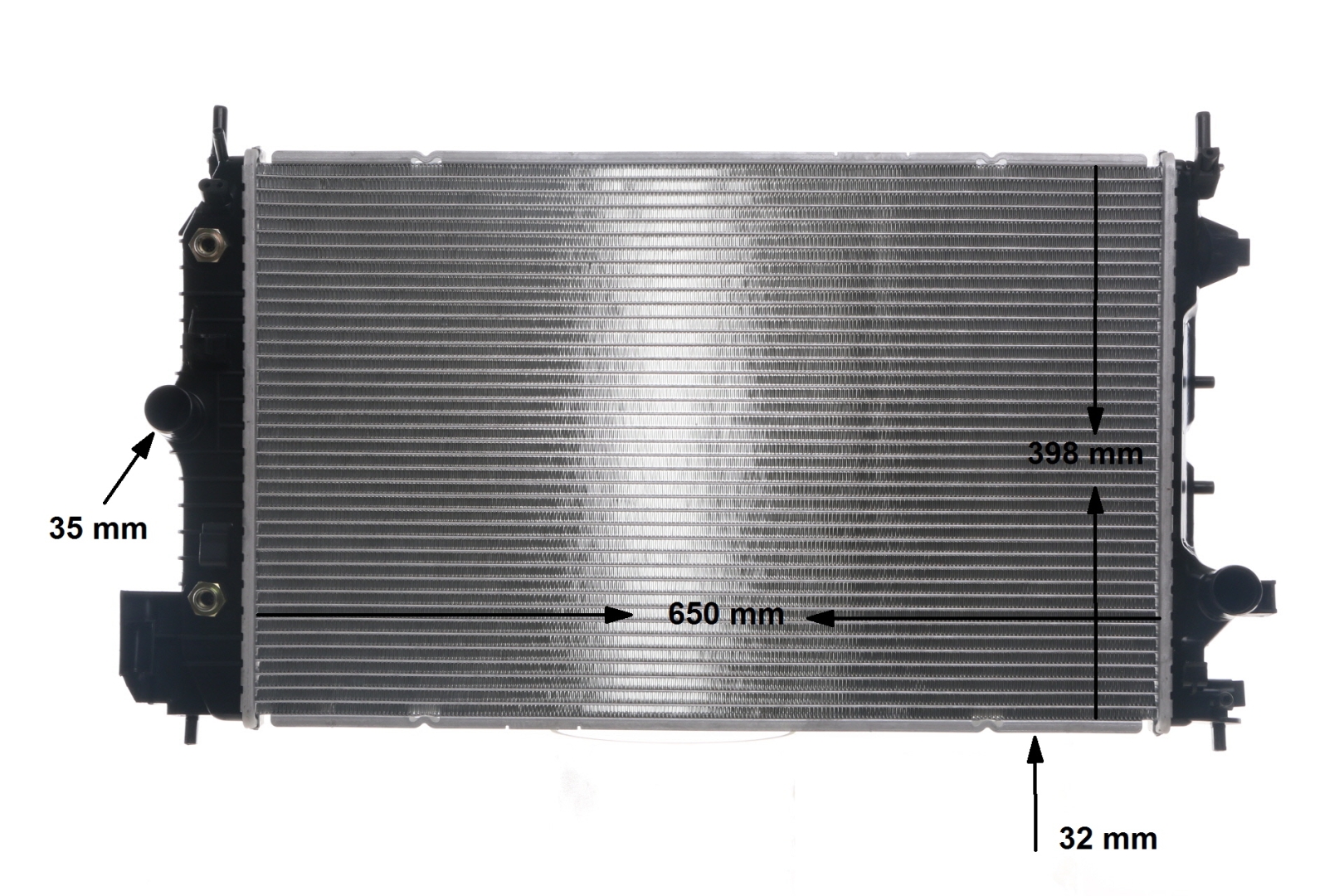 Kjøp Radiator, motorkjøling av MAHLE ORIGINAL CR 9 000S til den lave prisen 2773,19 NOK