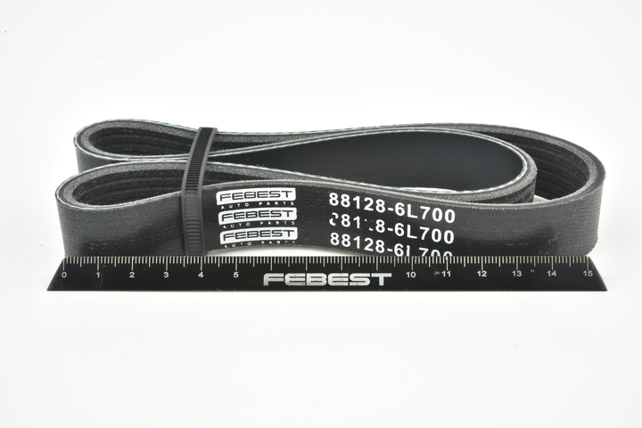 Comprar Correa trapecial poli V de FEBEST 88128-6L700 a bajo precio de 5,98&nbsp;&euro;