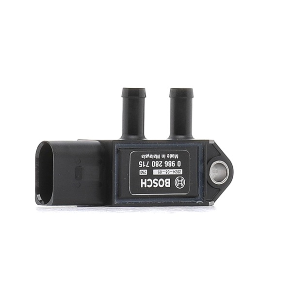 Compre Sensor, pressãodos gases de escape da BOSCH 0 986 280 715 a um preço baixo por 56,07 €