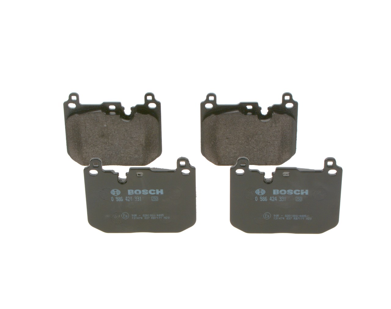 Acquista Kit pastiglie freni da BOSCH 0 986 424 331 a buon mercato per soli 68,26 €