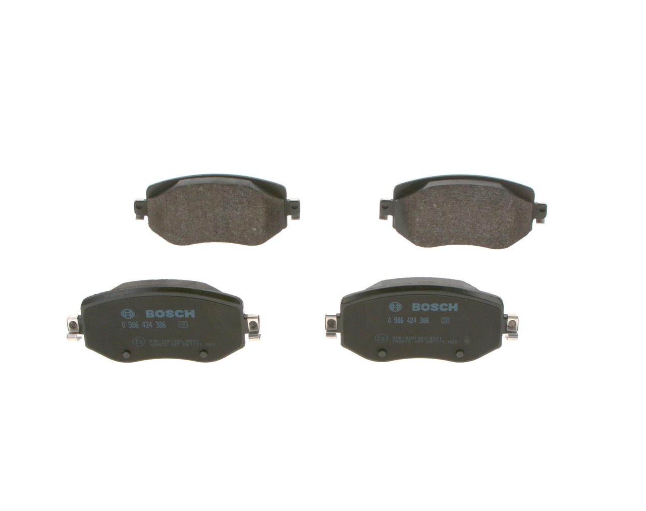 Acquista online BOSCH Kit pastiglie freni Art.: 0 986 424 386