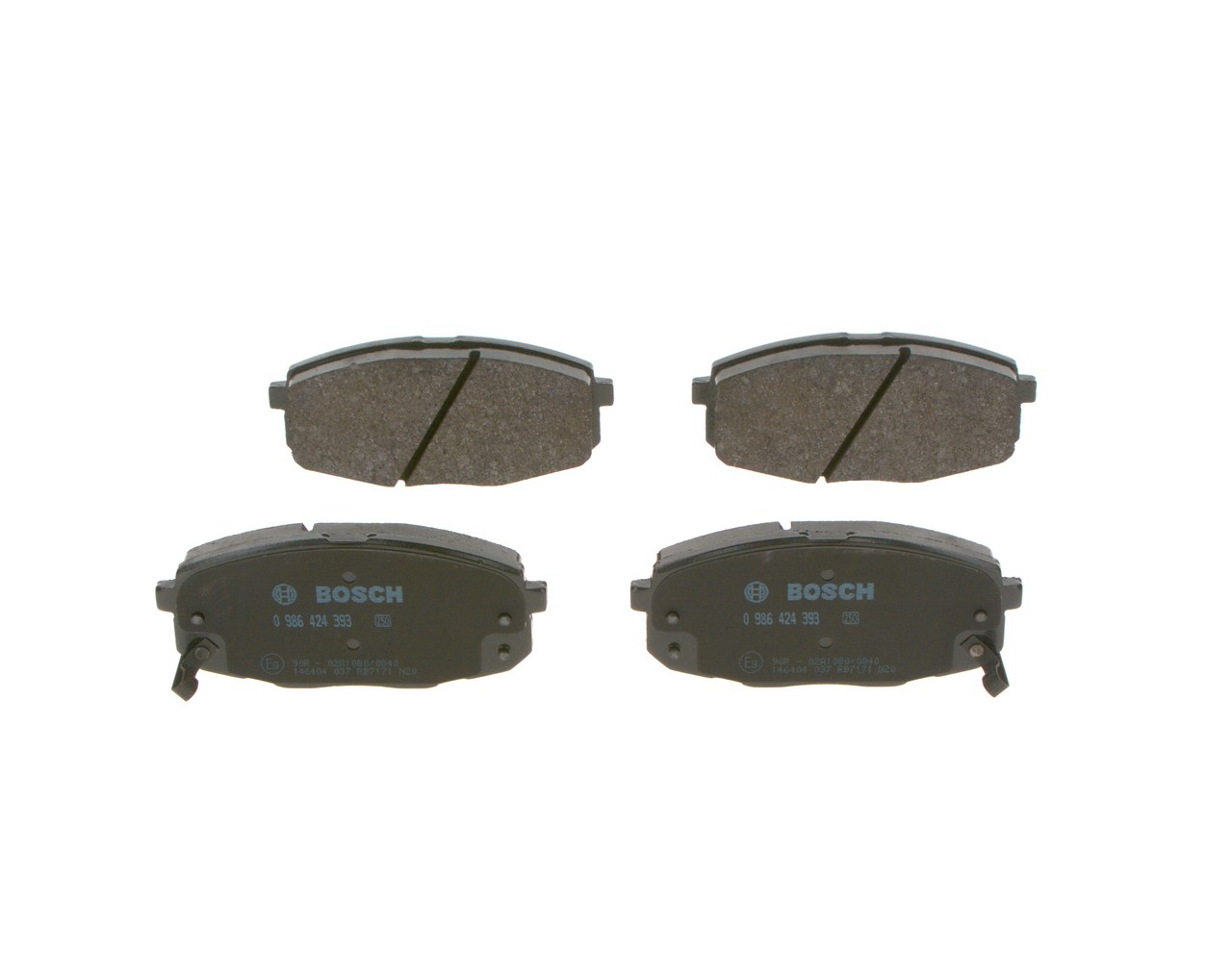 Compre Pastilhas de travão da BOSCH 0 986 424 393 a um preço baixo por 34,68 €