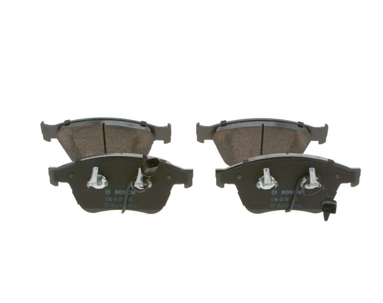 Acquista online BOSCH Kit pastiglie freni Art.: 0 986 424 397