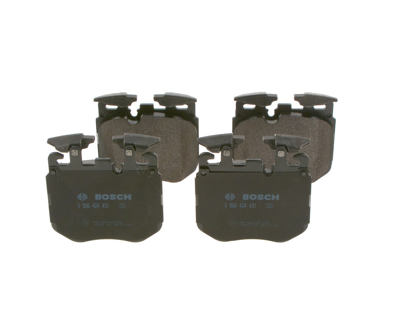 Acquista online BOSCH Kit pastiglie freni Art.: 0 986 424 431