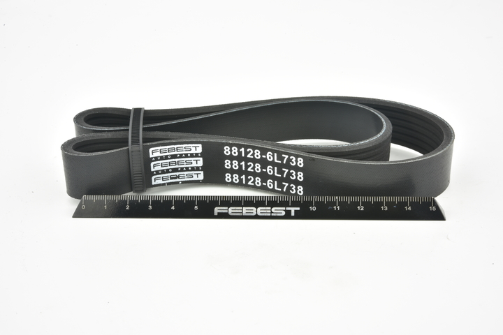 Achetez des Courroie Poly-V FEBEST 88128-6L738 à prix pour 5,56 €