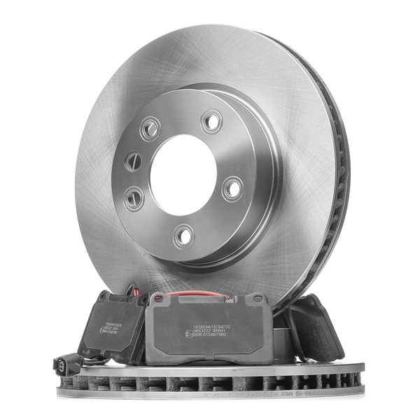 Achetez des Kit disque et plaquette de frein de chez RIDEX en ligne pour Touareg II (7P5, 7P6) à prix modérés