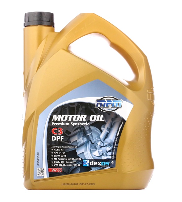 Comprar Aceite de motor de MPM 05005DPF a bajo precio de 172,72 €