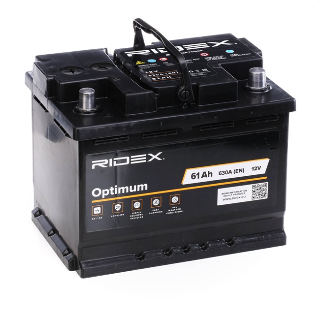 Køb Starterbatteri af RIDEX 1S0008 til den lave pris 895,76 DKK