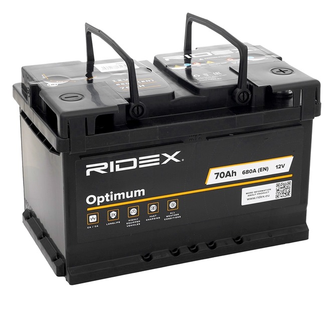 Køb Starterbatteri af RIDEX 1S0040 til den lave pris 726,01 DKK