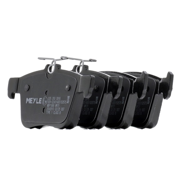 Köp Bromsbelägg av MEYLE 025 250 0916 till det låga priset 371,77&nbsp;kr