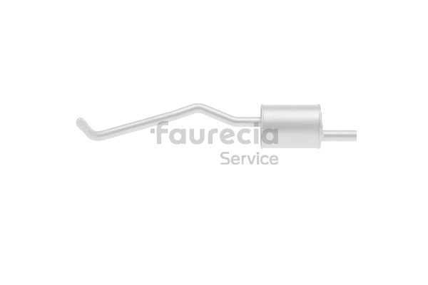 Kjøp Bakre eksospotte av Faurecia FS16053 til den lave prisen 1503,56 NOK