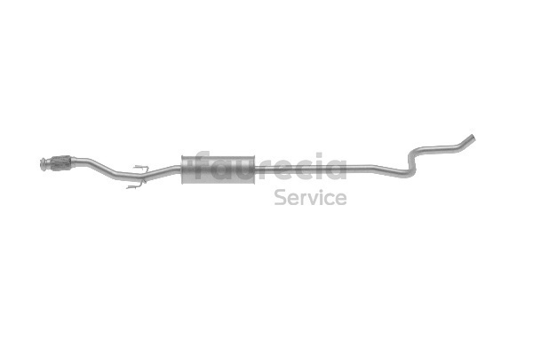 Vorschalldämpfer FS45983 PEUGEOT 2008 von Faurecia