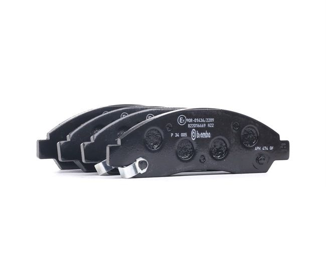 Achetez des Plaquettes de frein BREMBO P 34 005 à prix pour 38,18 €