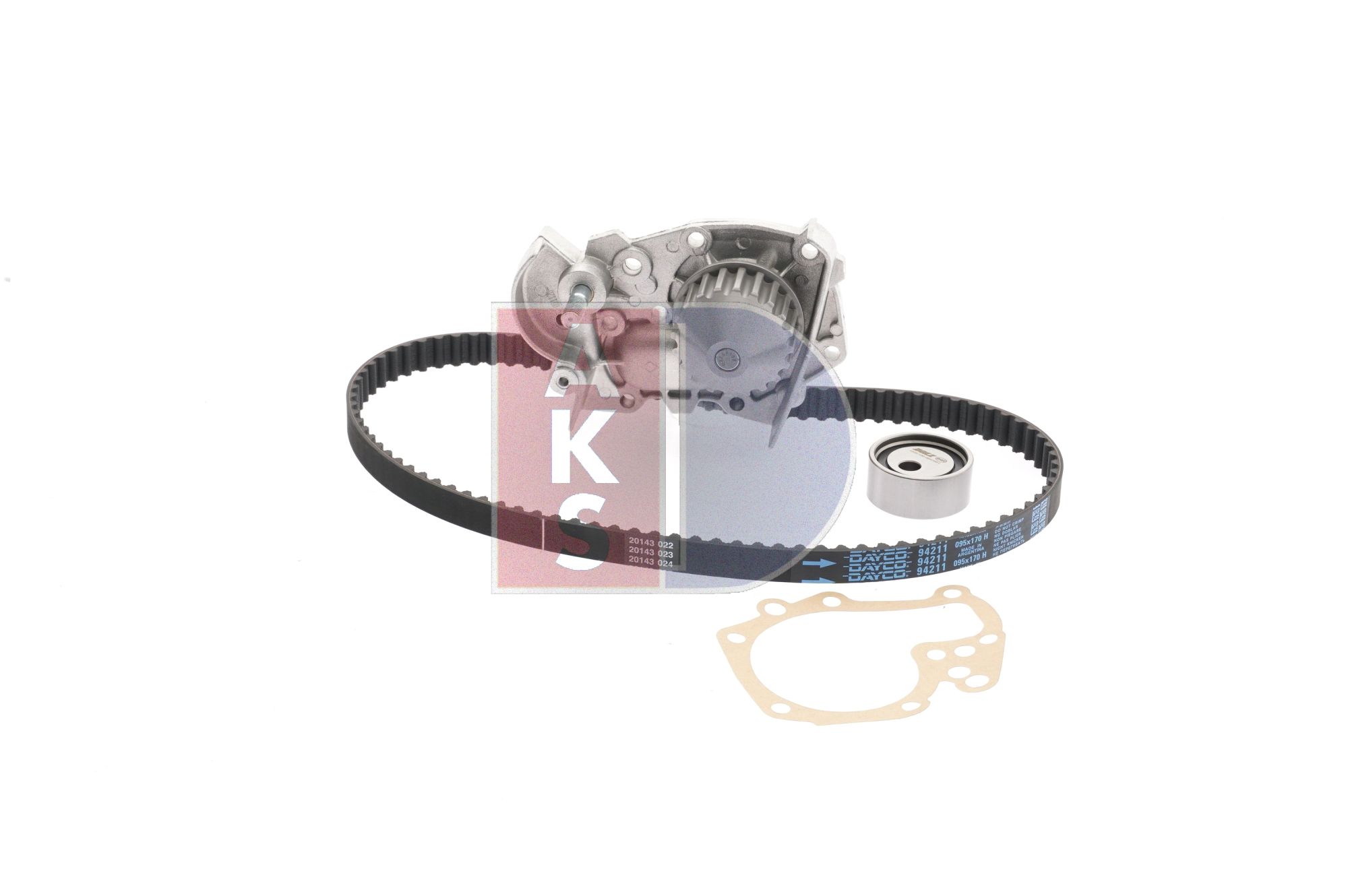 Achetez des Kit de distribution + pompe à eau AKS DASIS 570254N à prix pour 79,51 €