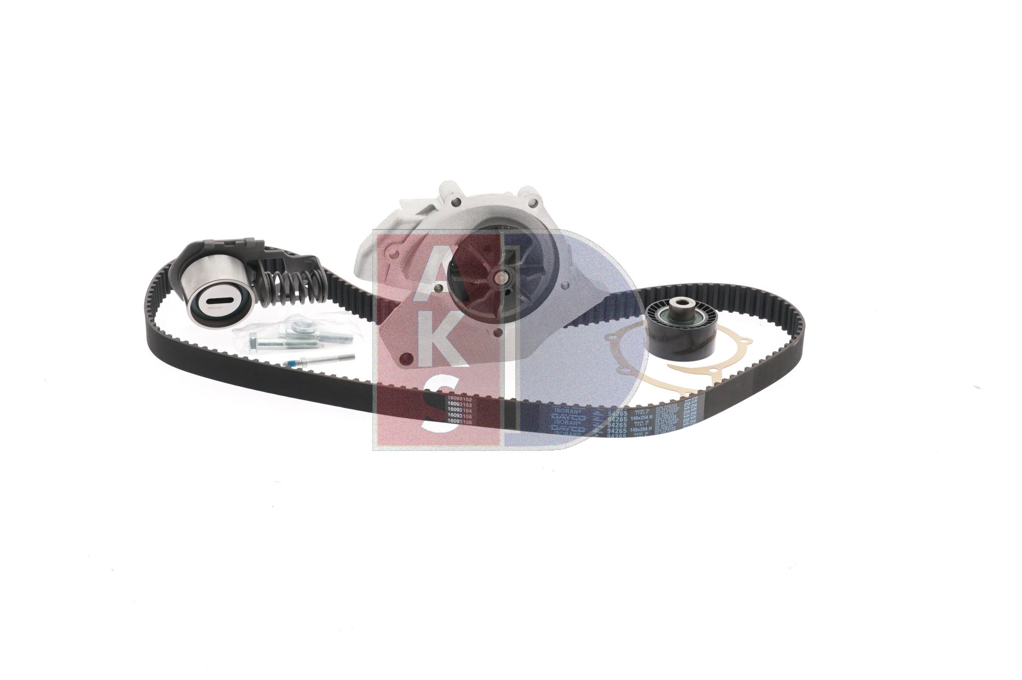 Achetez des Kit de distribution + pompe à eau AKS DASIS 570261N à prix pour 206,38 €