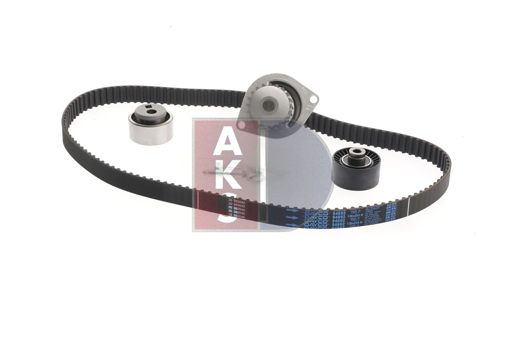 Achetez des Kit de distribution + pompe à eau AKS DASIS 570262N à prix pour 118,23 €