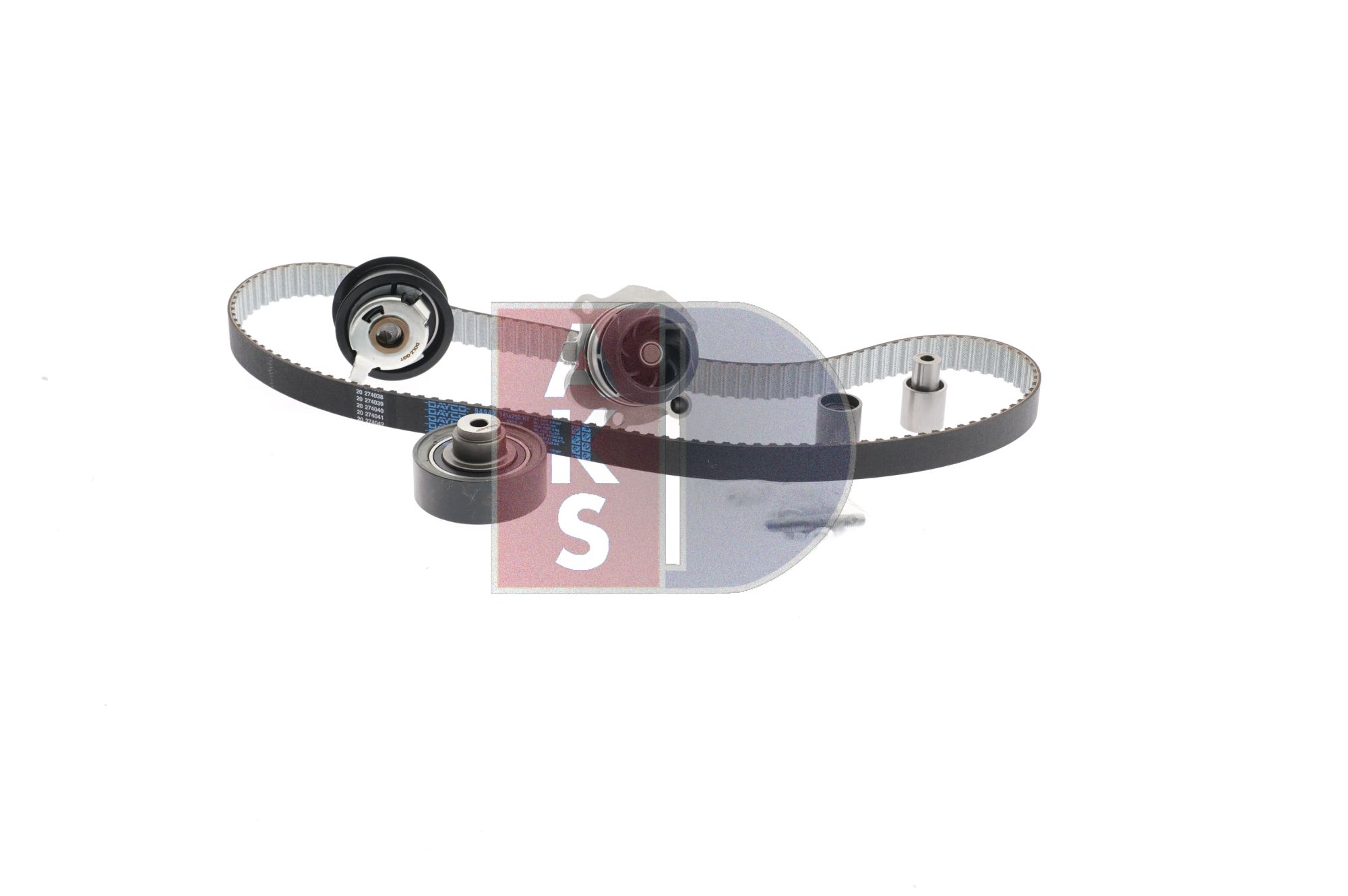 Achetez des Kit de distribution + pompe à eau AKS DASIS 570265N à prix pour 162,68 €