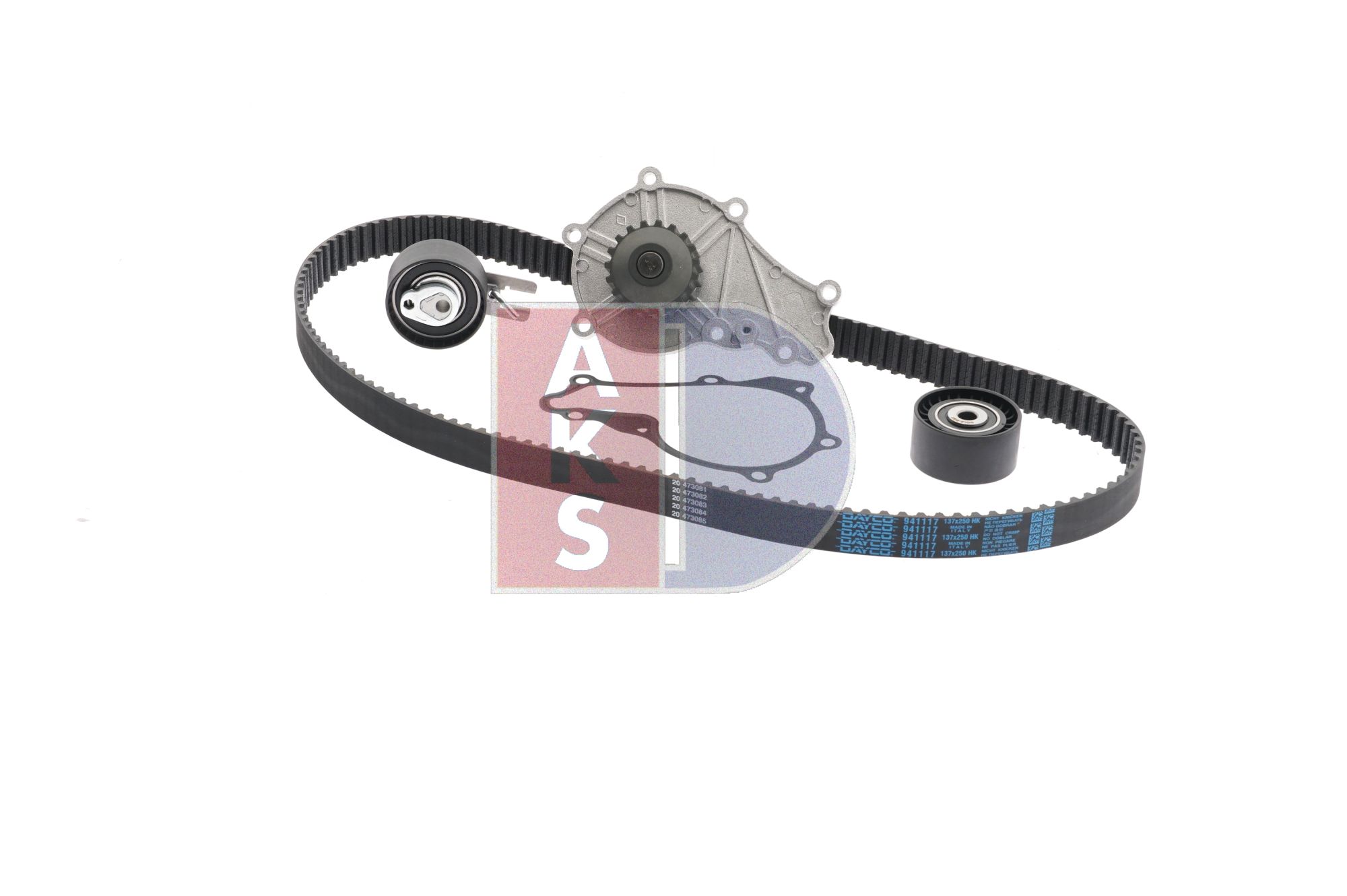 Wasserpumpe + Zahnriemensatz von AKS DASIS 570267N