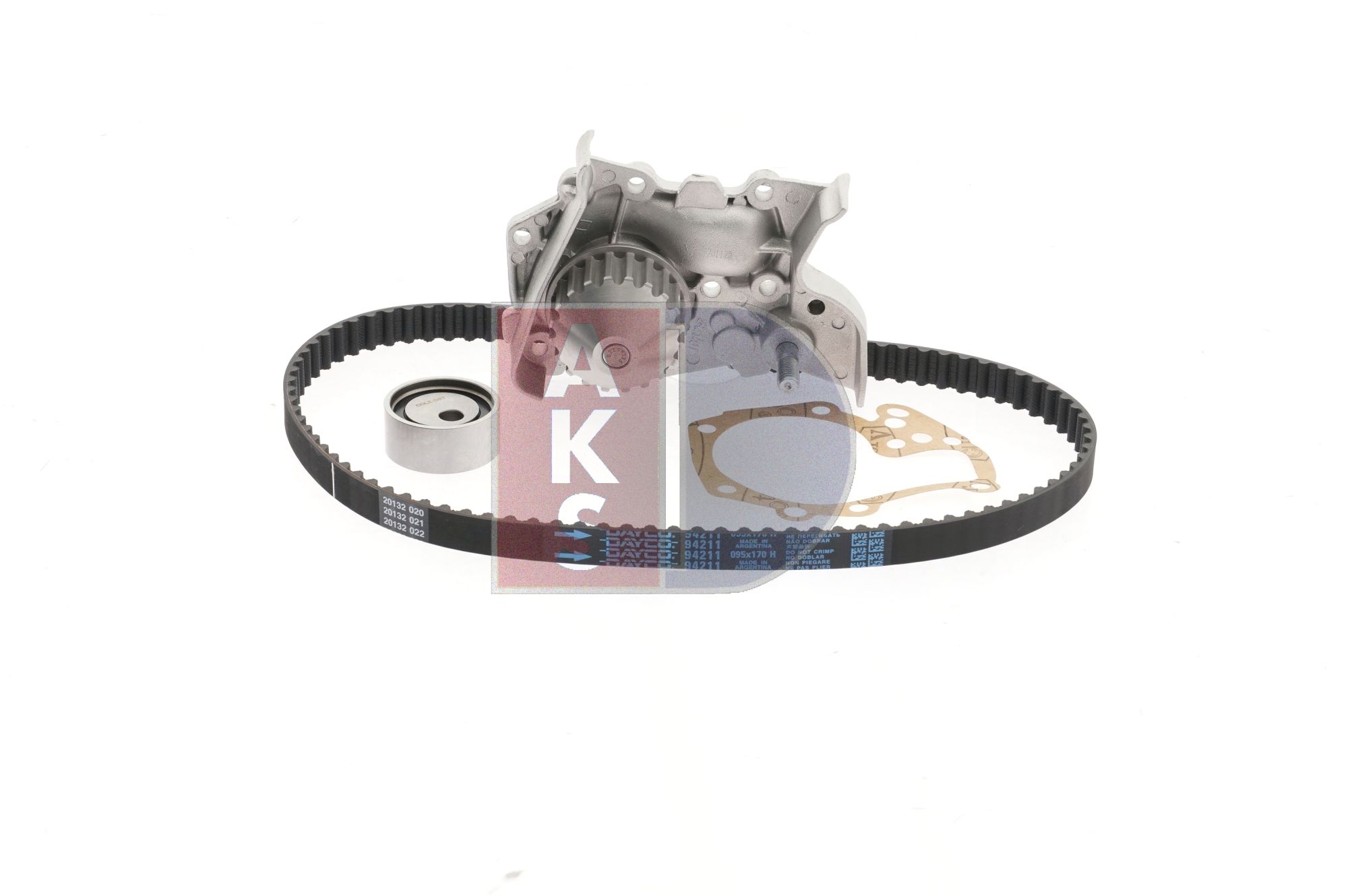 Achetez des Kit de distribution + pompe à eau AKS DASIS 570268N à prix pour 109,66 €