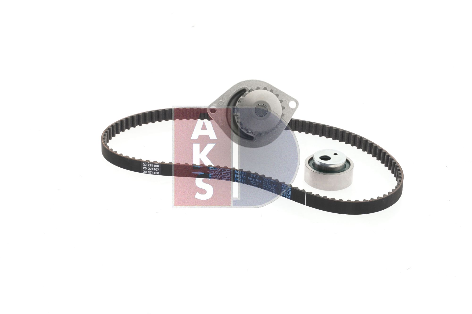 Achetez des Kit de distribution + pompe à eau AKS DASIS 570279N à prix pour 66,29 €