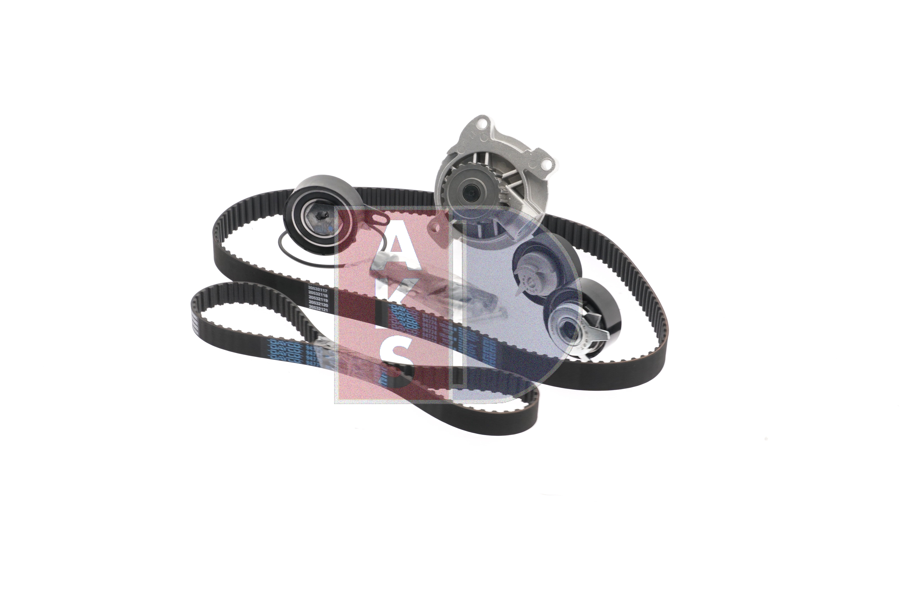 Achetez des Kit de distribution + pompe à eau AKS DASIS 570298N à prix pour 252,61 €