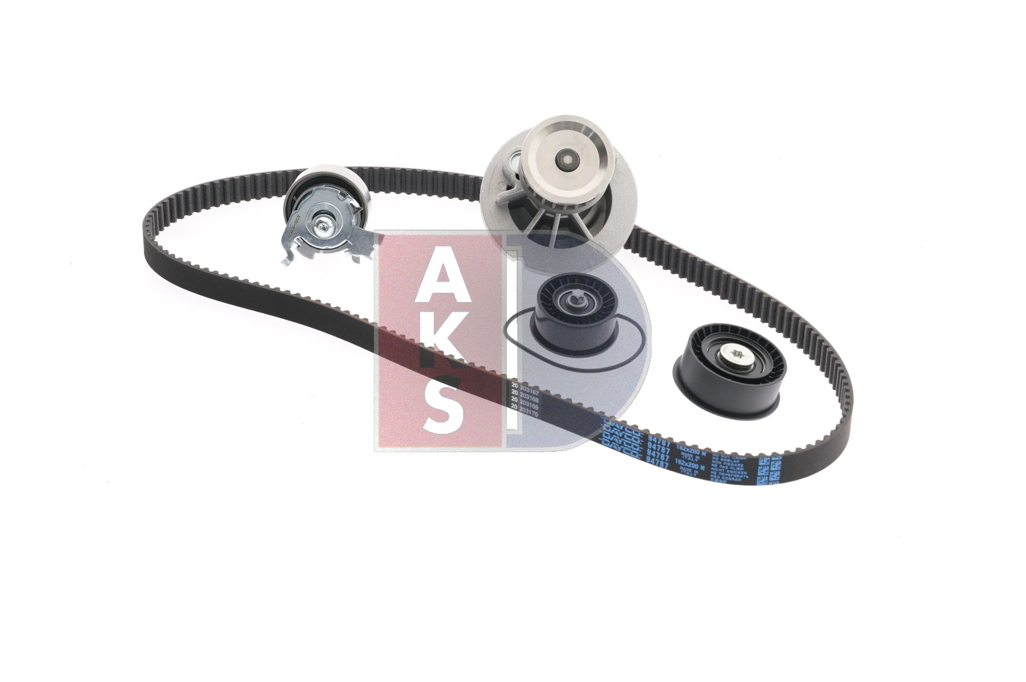 Achetez des Kit de distribution + pompe à eau AKS DASIS 570321N à prix pour 192,89 €