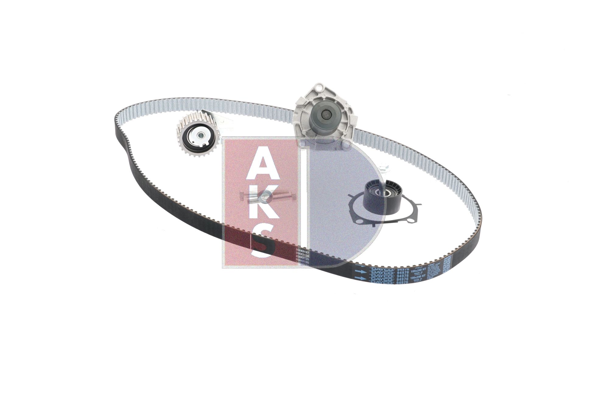 Achetez des Kit de distribution + pompe à eau AKS DASIS 570332N à prix pour 123,42 €