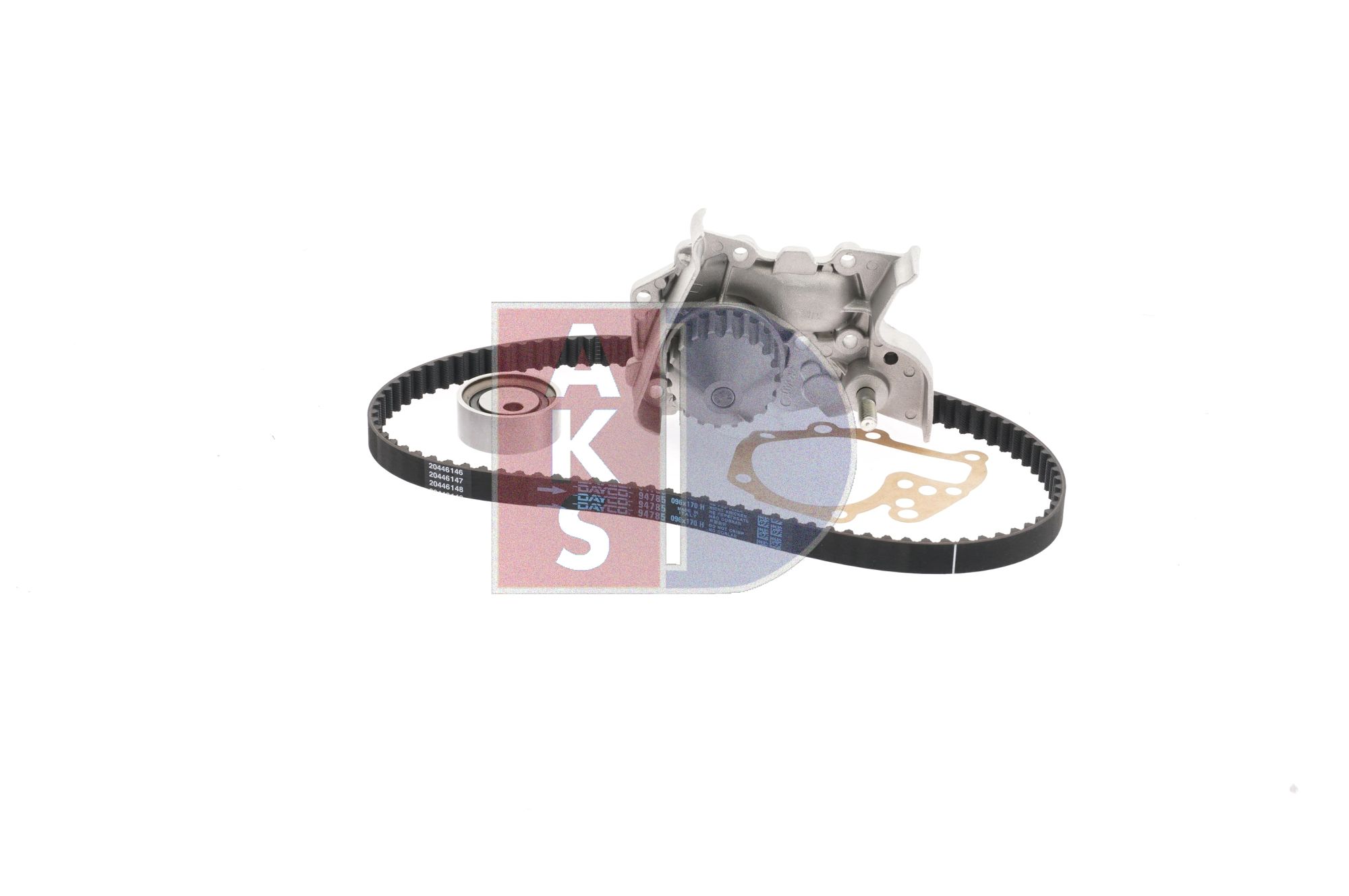Achetez des Kit de distribution + pompe à eau AKS DASIS 570346N à prix pour 109,66 €
