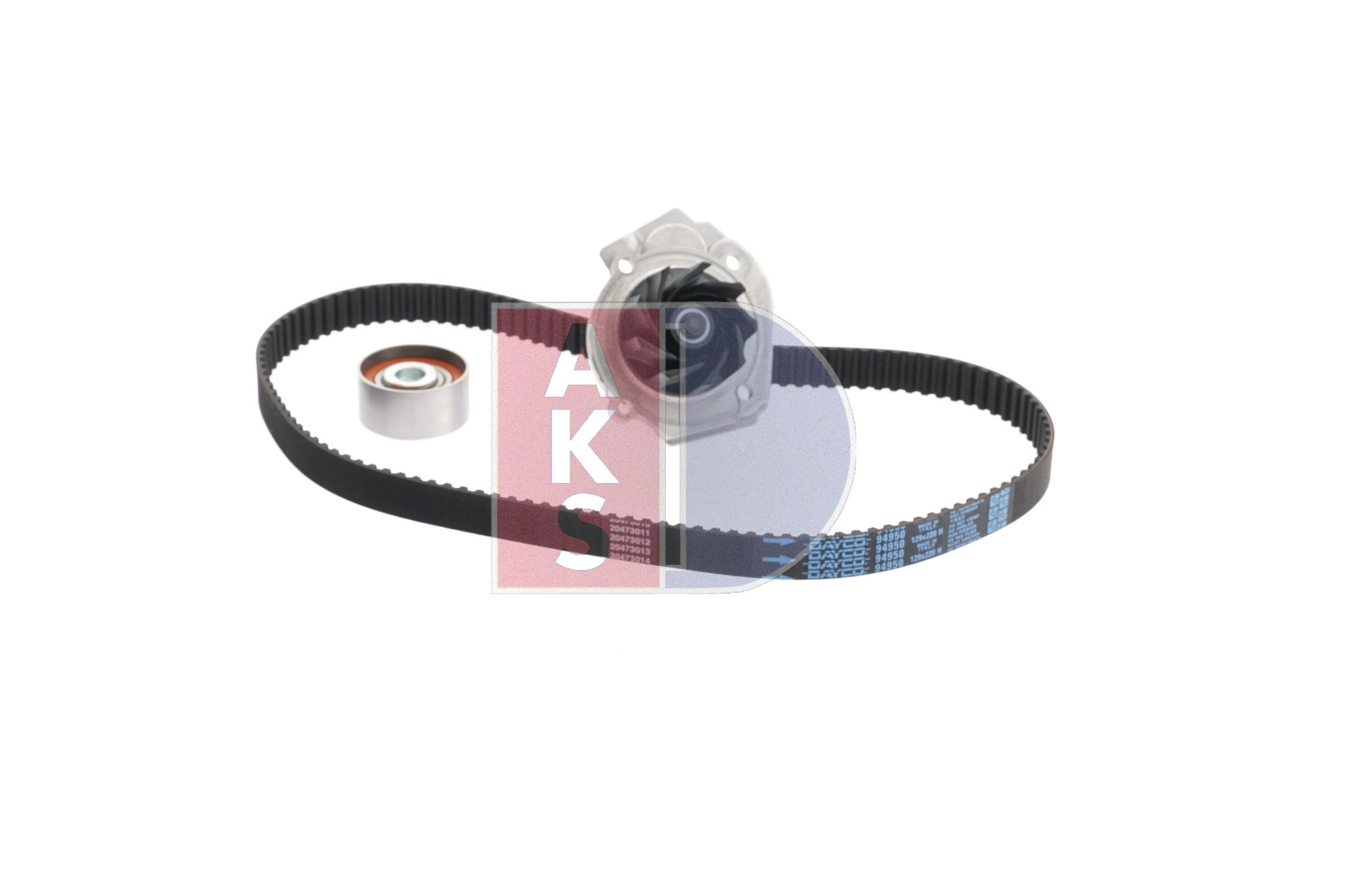 Achetez des Kit de distribution + pompe à eau AKS DASIS 570363N à prix pour 127,98 €