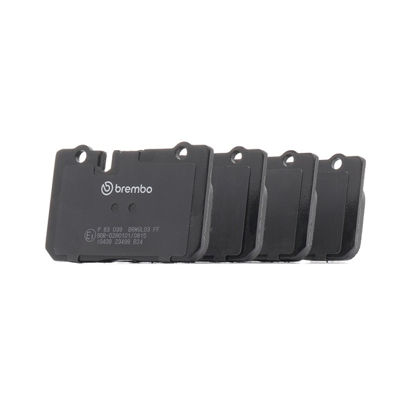 Acquista online BREMBO Kit pastiglie freni Art.: P 83 039