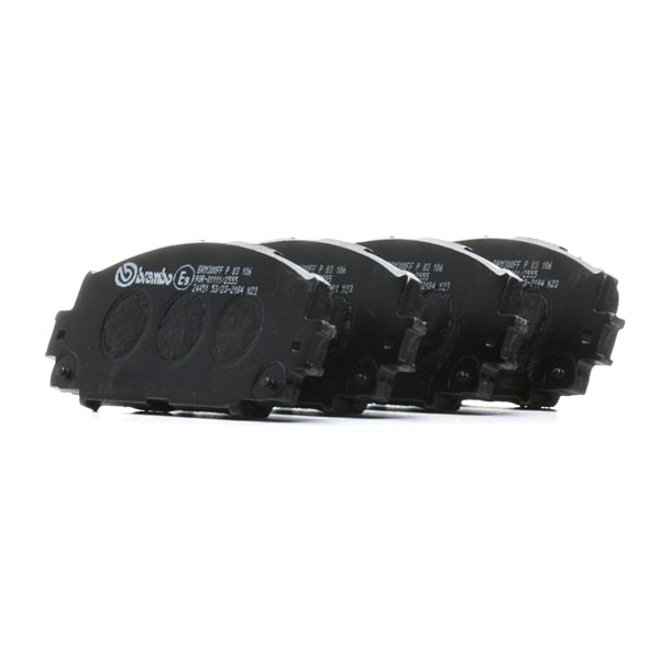 Köp Bromsbelägg av BREMBO P 83 106 till det låga priset 391,11 kr