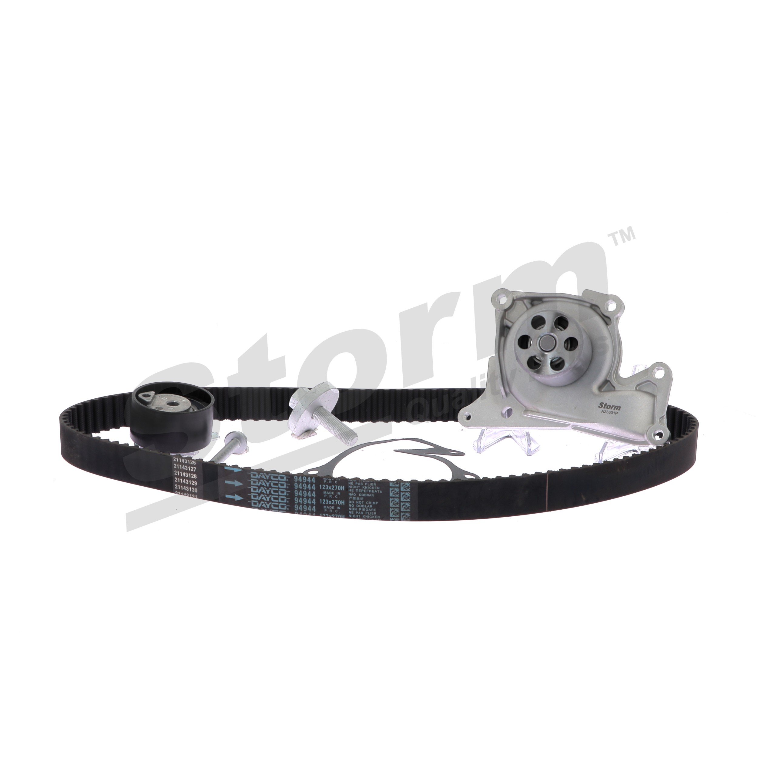 Achetez des Kit de distribution + pompe à eau STORM QUALITY PARTS 5550580KP à prix pour 114,57 €
