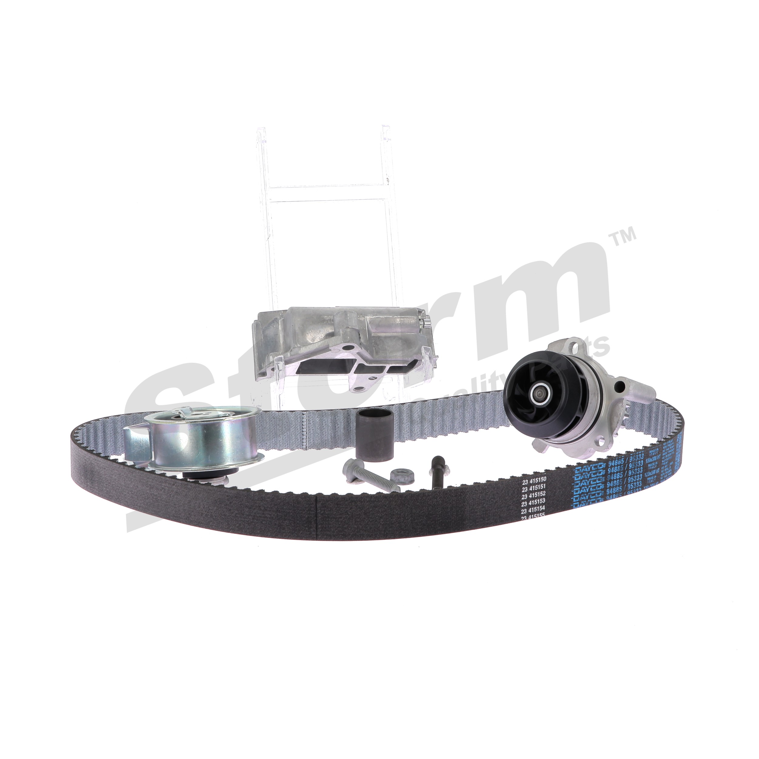 Achetez des Kit de distribution + pompe à eau STORM QUALITY PARTS 5550583KP à prix pour 249,49 €
