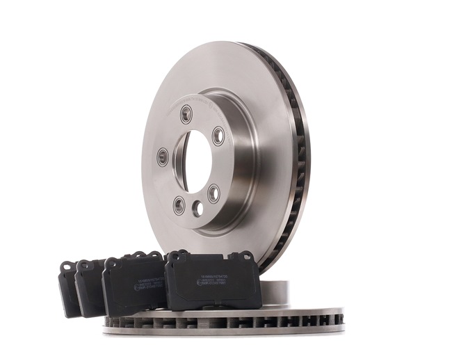 Achetez des Kit disque et plaquette de frein de chez RIDEX en ligne pour Touareg II (7P5, 7P6) à prix modérés