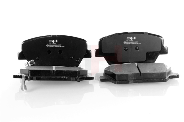 Compre Pastilhas de travão da GH GH-411321 a um preço baixo por 32,33 €
