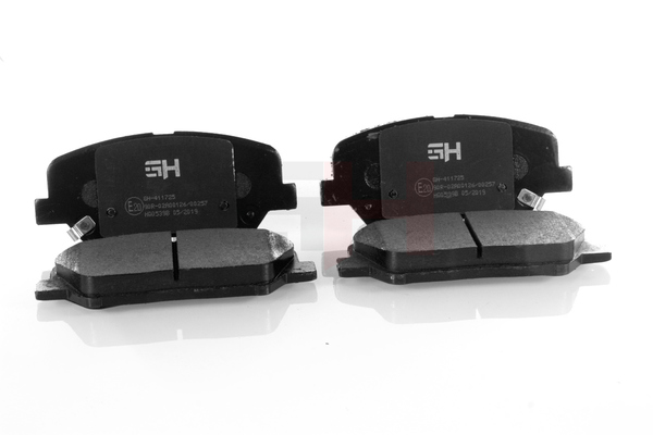 Compre Pastilhas de travão da GH GH-411725 a um preço baixo por 23,70 €