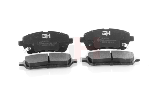 Köp Bromsbelägg av GH GH-412574 till det låga priset 233,31 kr