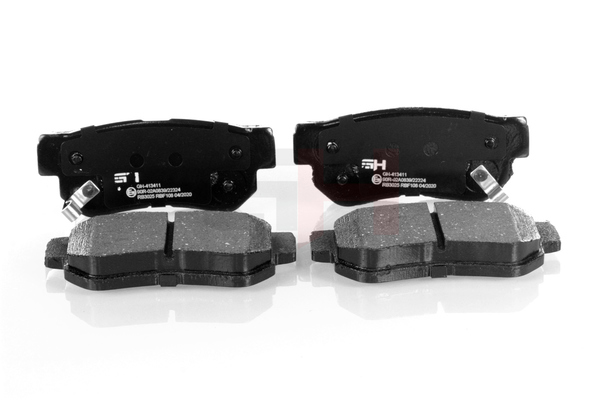 Compre Pastilhas de travão da GH GH-413411 a um preço baixo por 23,14 €