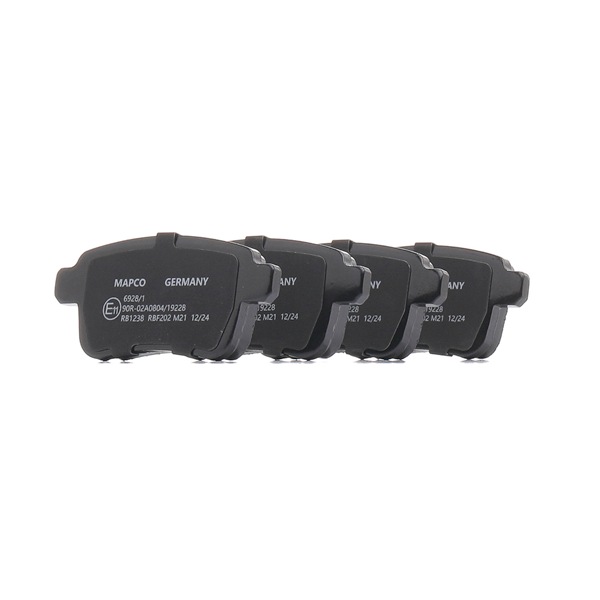 Compre Pastillas de freno de MAPCO online para Kangoo II / Grand Kangoo (KW, KW0/1) a precios moderados