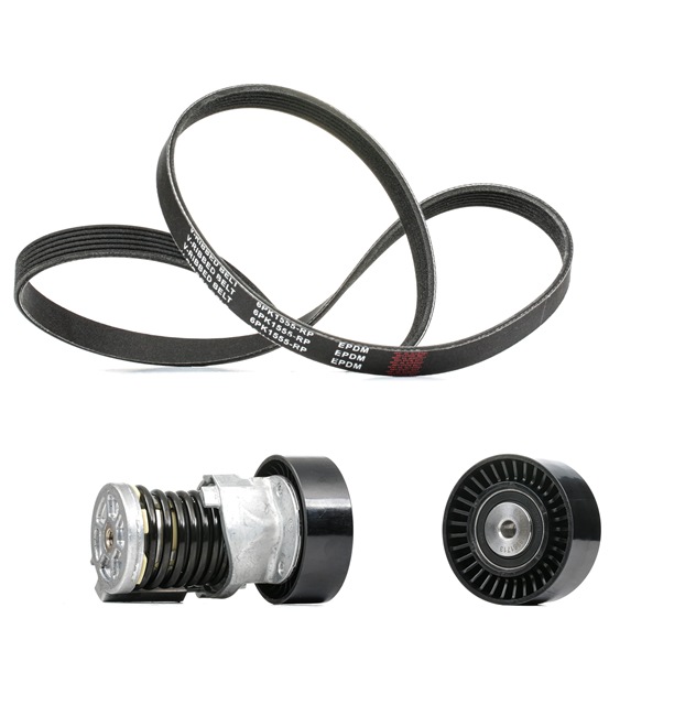 Achetez des Jeu de courroies trapézoïdales à nervures RIDEX PLUS 542R0057P à prix pour 72,84 €