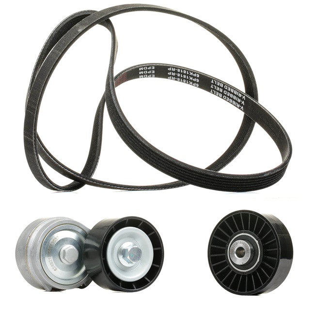 Achetez des Jeu de courroies trapézoïdales à nervures RIDEX PLUS 542R0165P à prix pour 66,02 €