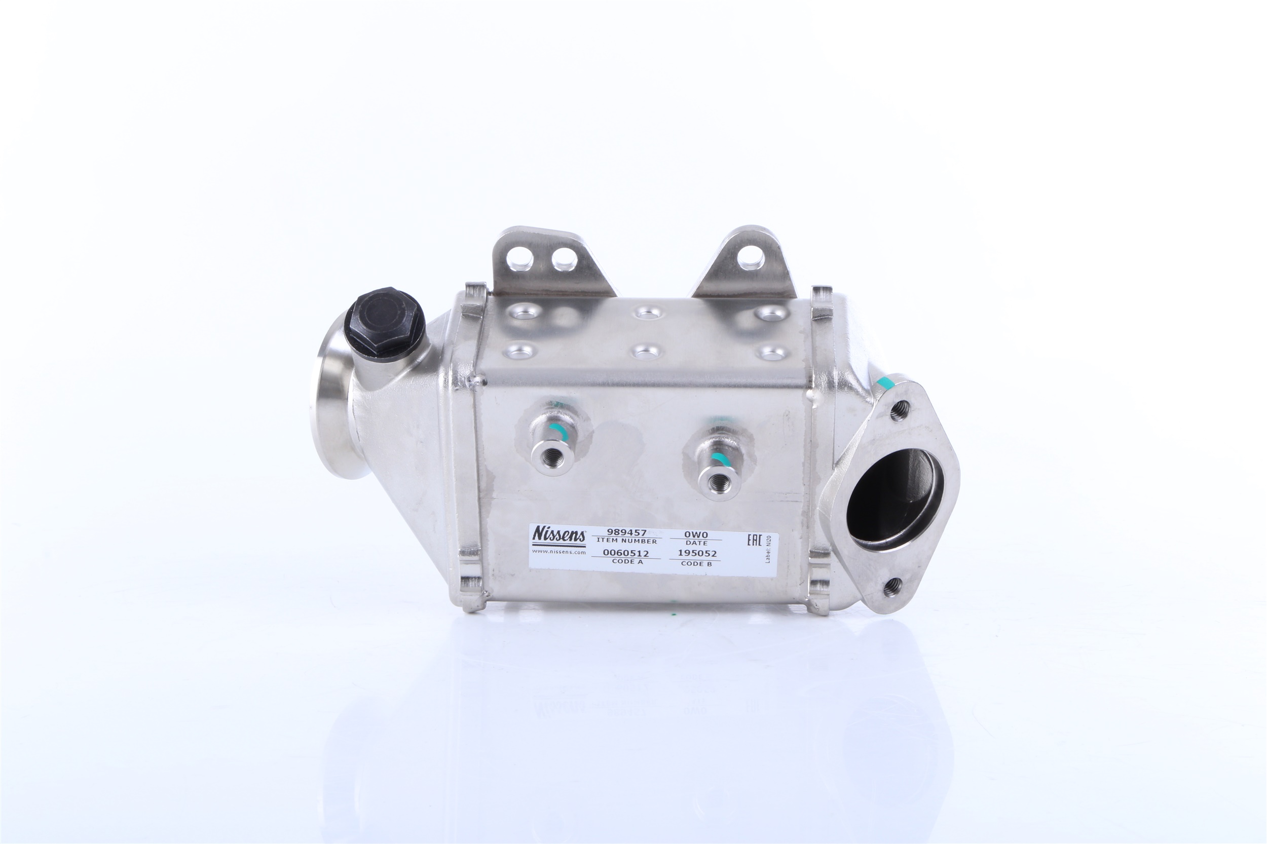 AGR-Kühler des Herstellers NISSENS - Originalware Artikelnummer: 989457