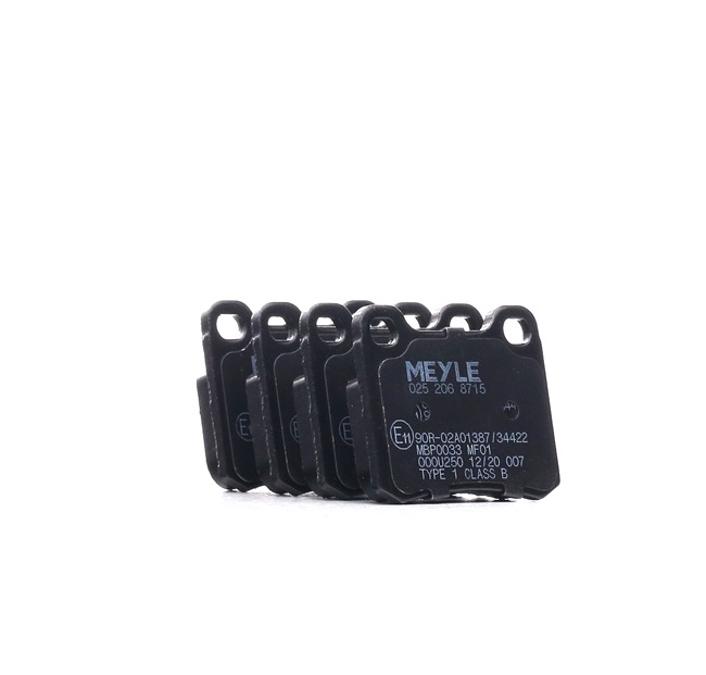 Compre MEYLE Pastilhas de travão Art.: 025 206 8715 online
