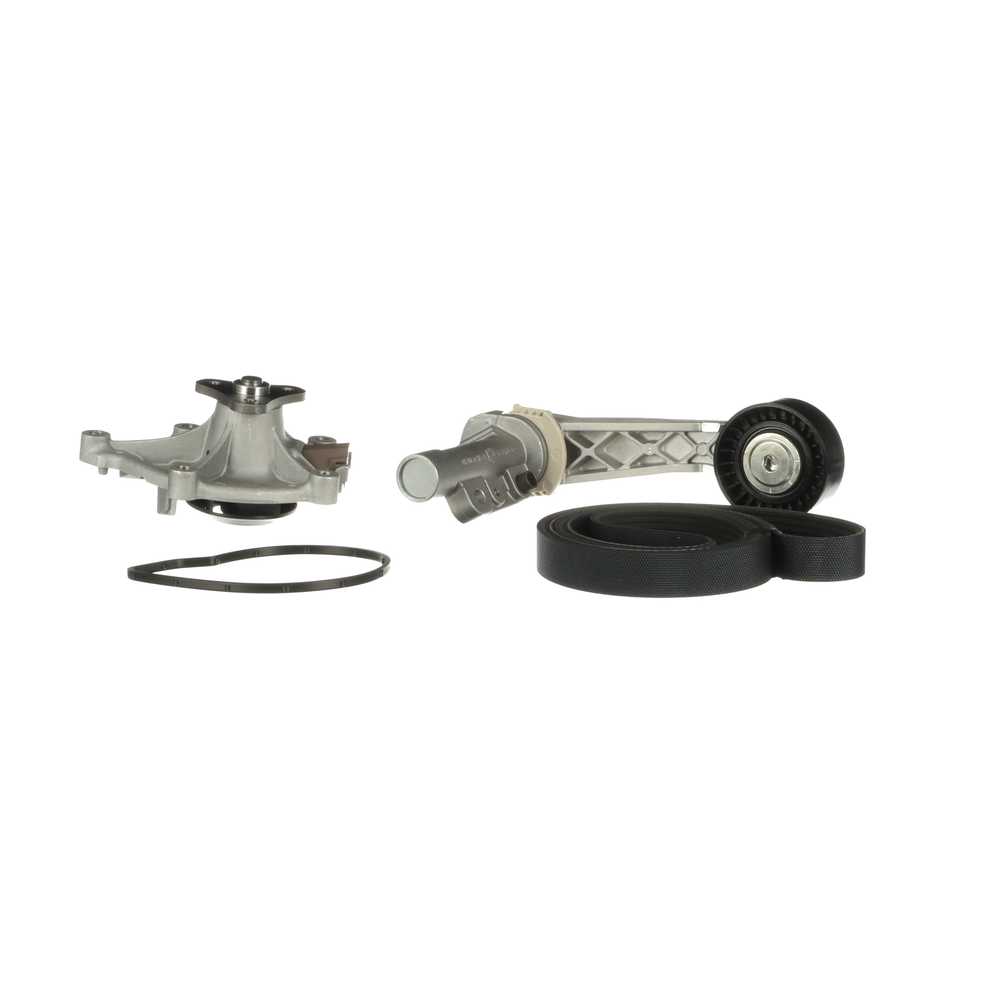 Achetez des Pompe à eau+Jeu de courroie trapézoïdale à nervures GATES KP16PK903XS à prix pour 126,63 €