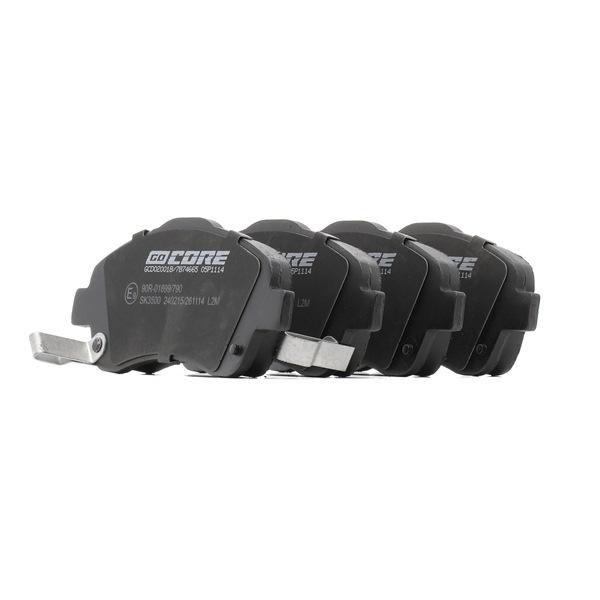 Online Shop für Bremsbeläge von goCORE EAN: 4067448465859
