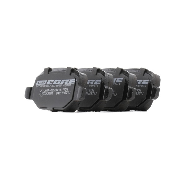 Bremsbeläge GCD020084 von goCORE günstig für 59,84 € online kaufen