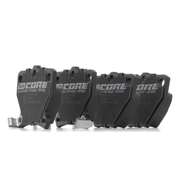 Online Shop für Bremsbeläge von goCORE EAN: 4067448466566